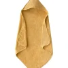 Bath Potty|Mushie - Organic Cotton Baby Hooded Towel, Fall Yellow - cutbabycare.com | baby boutique & care hub