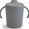 Shop All|Mushie - 7.7Oz Trainer Sippy Cup Cloud - cutbabycare.com | baby boutique & care hub
