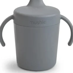 Shop All|Mushie - 7.7Oz Trainer Sippy Cup Cloud - cutbabycare.com | baby boutique & care hub