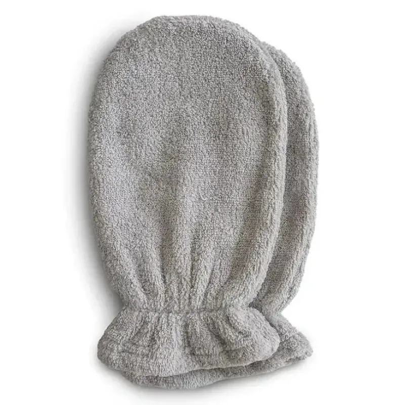 Bath Potty|Mushie - 2Pk Baby Bath Mitt, Gray - cutbabycare.com | baby boutique & care hub