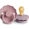 Shop All|Mushie - 2Pk Frigg Daisy Natural Rubber Baby Pacifier, Baby Pink/Soft Lilac, 0/6M - cutbabycare.com | baby boutique & care hub