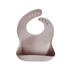 Shop All|Mushie - Silicone Baby Bib - Daisy - cutbabycare.com | baby boutique & care hub