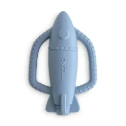 Shop All|Mushie - Silicone Baby Rocket Rattle Teether Toy - cutbabycare.com | baby boutique & care hub
