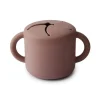 Shop All|Mushie - Silicone Baby Snack Cup - Cloudy Mauve - cutbabycare.com | baby boutique & care hub