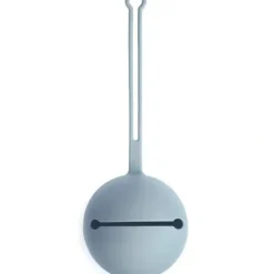Stroller|Mushie - Silicone Pacifier Holder Case, Powder Blue - cutbabycare.com | baby boutique & care hub