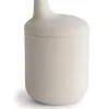 Shop All|Mushie - Silicone Sippy Cup, Shifting Sand - cutbabycare.com | baby boutique & care hub