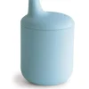Shop All|Mushie - Silicone Sippy Cup, Powder Blue - cutbabycare.com | baby boutique & care hub