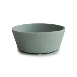 Shop All|Mushie - Silicone Suction Bowl Baby - Cambridge Blue - cutbabycare.com | baby boutique & care hub