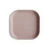 Shop All|Mushie - Square Dinnerware Baby Plates- Set Of 2 - Blush - cutbabycare.com | baby boutique & care hub