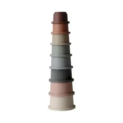 Shop All|Mushie - Stacking Cups baby Toy | Made In Denmark (Original) - cutbabycare.com | baby boutique & care hub