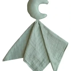 Shop All|Mushie Lovely Blanket Moon Lovey - Roman Green - cutbabycare.com | baby boutique & care hub