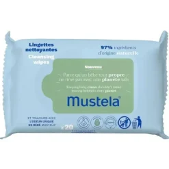 Shop All|Mustela - 20Ct Baby Cleansing Wipes with Natural Avocado - cutbabycare.com | baby boutique & care hub
