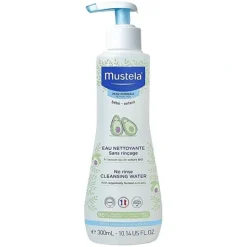 MUSTELA No-Rinse Cleansing Water 300ml Pump - cutbabycare.com | baby boutique & care hub* Sale