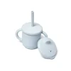 My Pure Silicone Baby/Toddler 3-in-1 Sippy Drinking Cup Set Baby Blue 6M+ - cutbabycare.com | baby boutique & care hub* Shop
