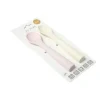 My Pure Silicone Baby/Toddler Feeding Spoon Set - Blush and Pannacotta 4M+ - cutbabycare.com | baby boutique & care hub* Store