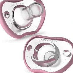 NanoBebe 2-Pack Flexy Pacifiers, Pink - cutbabycare.com | baby boutique & care hub* Best