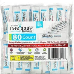 Nasopure Bottle Nasal Wash System Refill Kit 80Ct - cutbabycare.com | baby boutique & care hub* Online