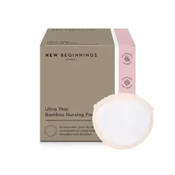 New Beginnings Ultra Thin Bamboo Nursing Pads 30 Pack - cutbabycare.com | baby boutique & care hub* Fashion