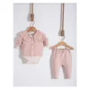 Nipperland - Baby Knitted Outfit Powder Pink - cutbabycare.com | baby boutique & care hub* Fashion