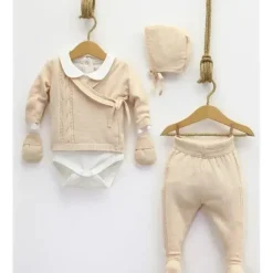 Nipperland - Take Me Home Gray Knitted Baby Set - cutbabycare.com | baby boutique & care hub* Hot