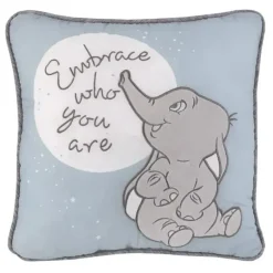 Shop All|Nojo - Disney Dumbo Sweet Little Baby Decorative Pillow - cutbabycare.com | baby boutique & care hub