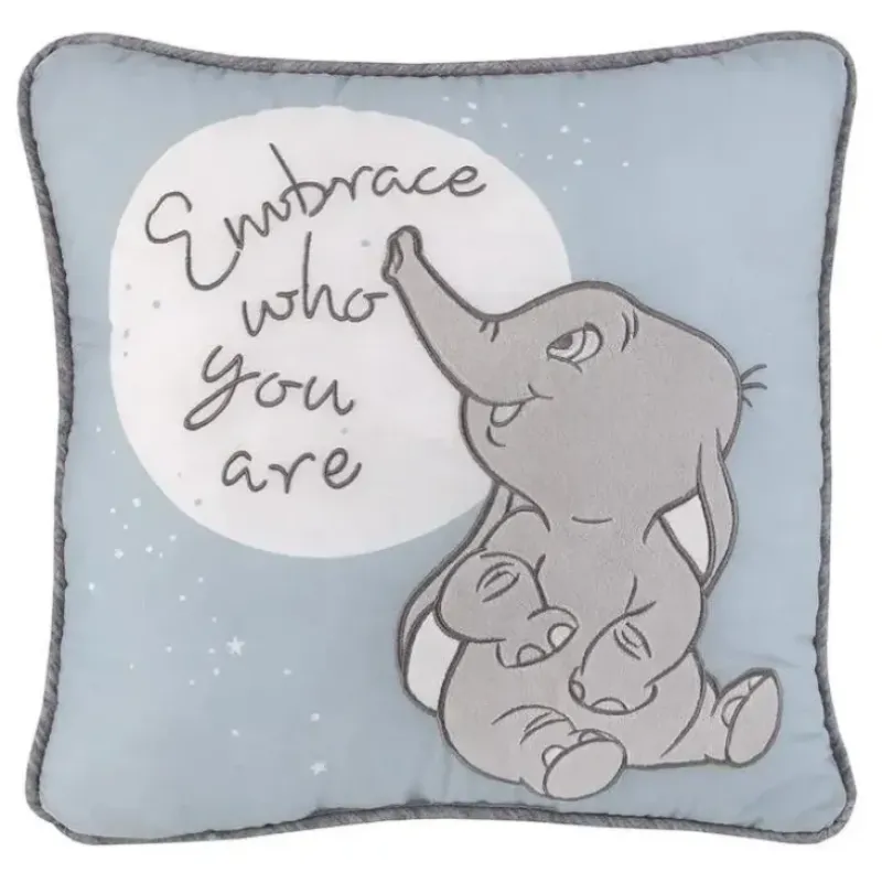 Shop All|Nojo - Disney Dumbo Sweet Little Baby Decorative Pillow - cutbabycare.com | baby boutique & care hub