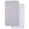 Nojo - 2Pk Little Love Grey & White Chevron Fitted Crib Sheet Set - cutbabycare.com | baby boutique & care hub* Outlet