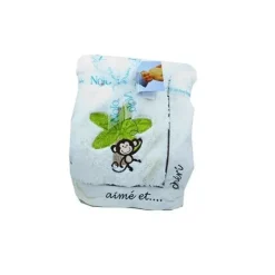 Nojo Plush Applique Receiving Blanket, Monkey - cutbabycare.com | baby boutique & care hub* Fashion