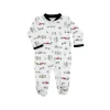 Noomie - Baby Boy Zipper Footie Race Cars - cutbabycare.com | baby boutique & care hub* Shop