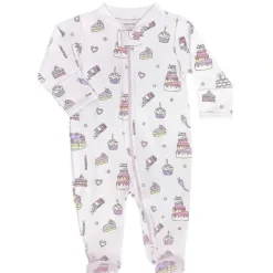 Shop All|Noomie - Baby Girl Cake Shop Zipper Footie - cutbabycare.com | baby boutique & care hub