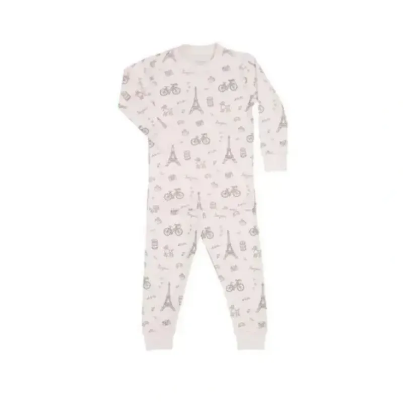 Shop All|Noomie - 2Pk Girl Pajama Paris - cutbabycare.com | baby boutique & care hub