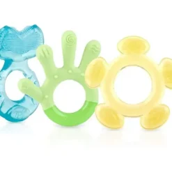 Nuby - 3 Stage Teether Set, Colors May Vary - cutbabycare.com | baby boutique & care hub* Discount