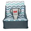 Shop All|Nuby - Fabric Collapsible Booster Seat With Straps, Chevron - cutbabycare.com | baby boutique & care hub