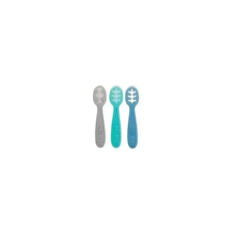 Nuby - 3Pk 3 Stage Silicone Dipping Spoons - cutbabycare.com | baby boutique & care hub* Cheap