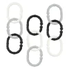 Nuby - 18Pk Linkables Teething Toys, Black/Grey/White - cutbabycare.com | baby boutique & care hub* Hot