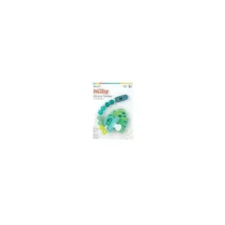 Nuby - 1Pk Silicone Teether with Silicone Bead Pacifinder, Mixed Case - cutbabycare.com | baby boutique & care hub* Online