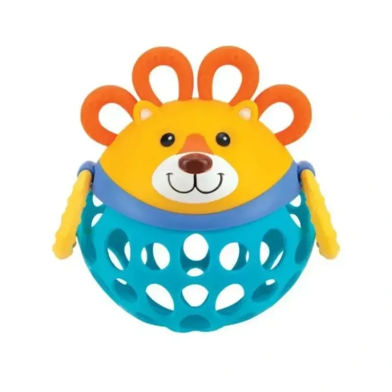 Nuby - Silly Shakers Animal Rattle Toy, Lion - cutbabycare.com | baby boutique & care hub* Shop