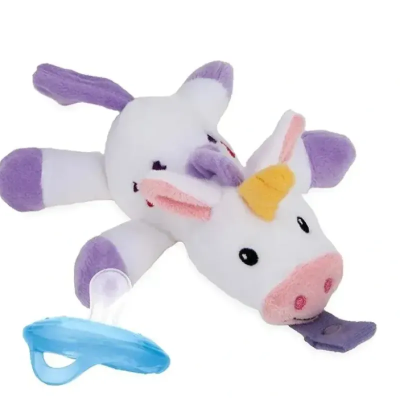 Nuby - Snuggleez Pacifinder With Silicone Pacifier, Unicorn - cutbabycare.com | baby boutique & care hub* Hot
