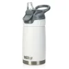 Nuby - Thirsty Kids 10 Oz Stainless Steel Flip-It Reflex Cup, Gret - cutbabycare.com | baby boutique & care hub* Sale