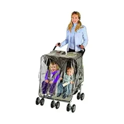 Stroller|Nuby - Weather Shield Fits Most Side By Side Stroller - cutbabycare.com | baby boutique & care hub