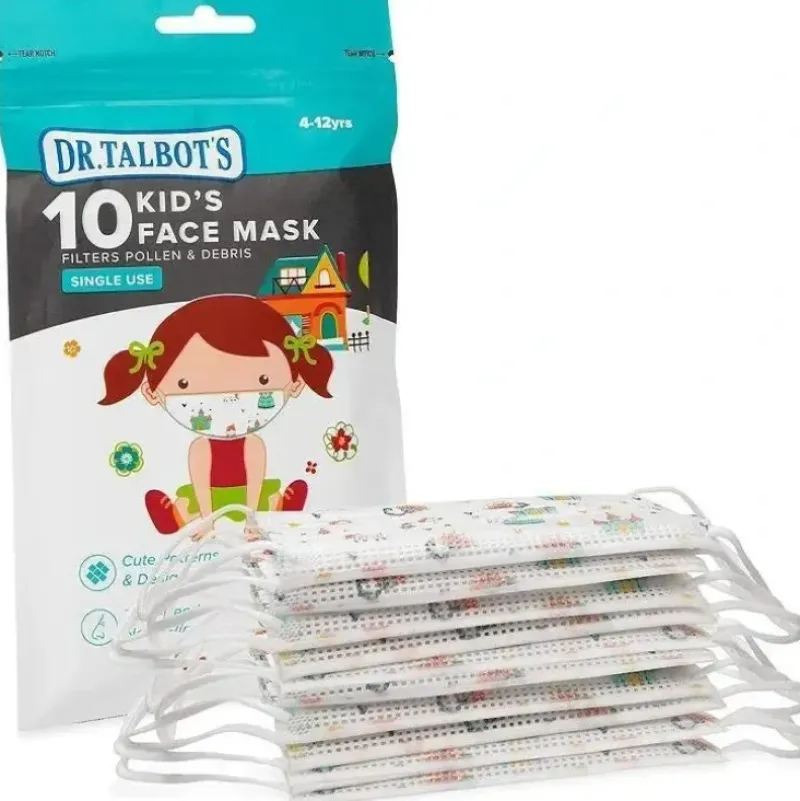 Shop All|Nuby Face Mask for Kids | Dr.Talbot's Disposable Face Masks For Kids - 10 PK Girl - cutbabycare.com | baby boutique & care hub