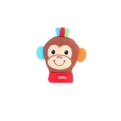 Nuby Happy Handimals Animal Soothing Teething Mitten Monkey - cutbabycare.com | baby boutique & care hub* Hot
