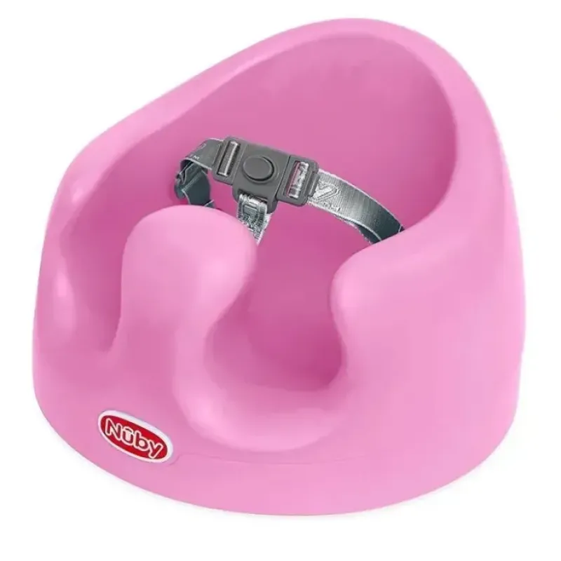 Nuby My Floor Foam Baby Booster Seat, Pink - cutbabycare.com | baby boutique & care hub* Online