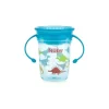 Nuby Tritan Twin 360 No Spill Baby Wonder Drinking Cup 240ml 6m+ Assorted - cutbabycare.com | baby boutique & care hub* Flash Sale