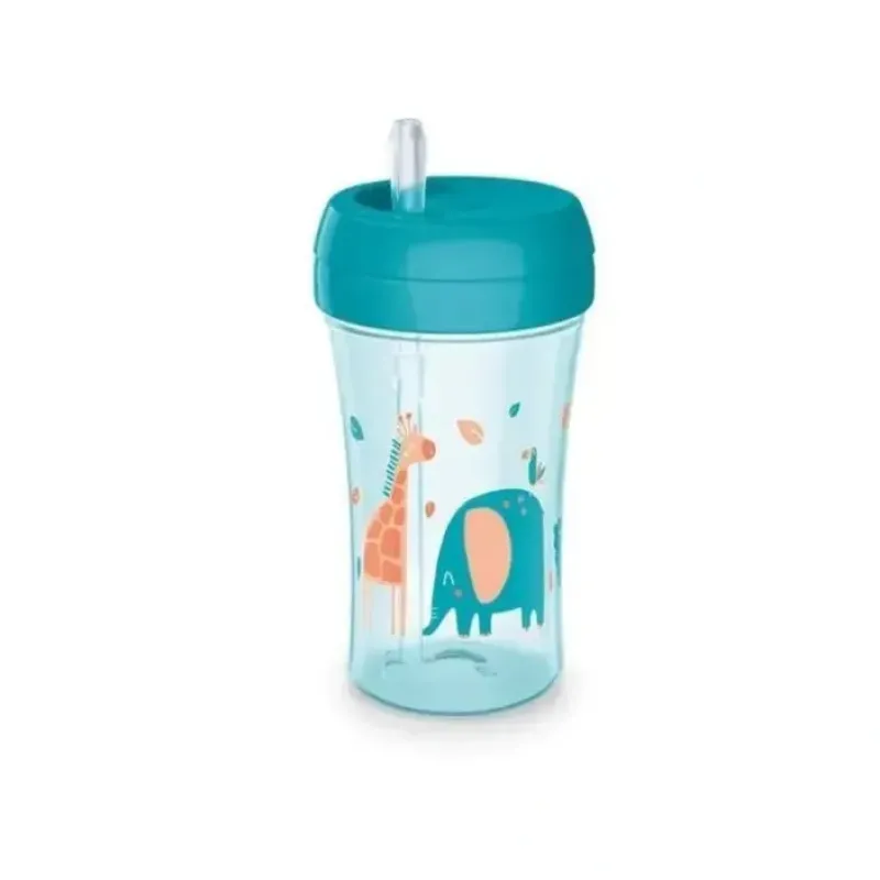 NUK - 10 Oz EasyStraw Cup, Teal - cutbabycare.com | baby boutique & care hub* Store