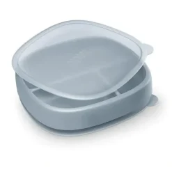NUK - For Nature Suction Plate & Lid, Blue - cutbabycare.com | baby boutique & care hub* Outlet