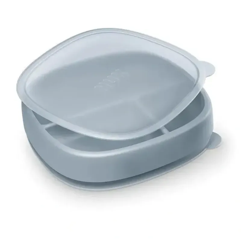 NUK - For Nature Suction Plate & Lid, Blue - cutbabycare.com | baby boutique & care hub* Outlet