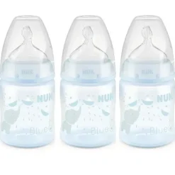 Nuk - 5Oz 3Pk Baby Boy Bottle Smooth Flow - cutbabycare.com | baby boutique & care hub* Shop