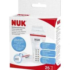 NUK Breast Milk Bags 25 Pack - cutbabycare.com | baby boutique & care hub* Store