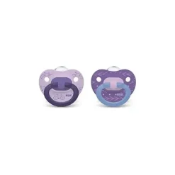 Nuk Pacifiers Orthodontic Fashion Girl 2 Pack - cutbabycare.com | baby boutique & care hub* Discount